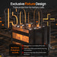 ECO-WORTHY 12V 300AH Lifepo4 Lithium Battery Bluetooth with SOC LEDs and Low Temp Protection