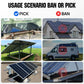 Updated Adjustable Multi-Piece Solar Panel Mounting Brackets for 5-8 Pieces of 200W 300W 400W Solar Panels