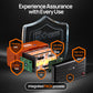 ECO-WORTHY 12V 300AH Lifepo4 Lithium Battery Bluetooth with SOC LEDs and Low Temp Protection