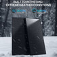 ECO-WORTHY 200 Watt Solar Panel,25.2% High-Efficiency Solar Cell,Without Metal line on The Front Max Output Power,IP68 Rate,for Home Roof Camp RV Boat